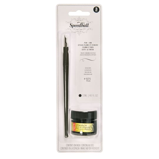 Speedball® Black Pen & Ink Set